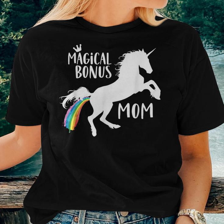 Magical Bonus Mom Unicorn Stepmother Best Stepmom Ever Gift Women T-shirt Gifts for Her