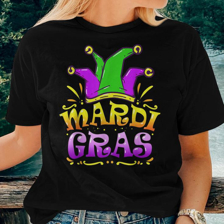 Mardi Gras Party Hat Gift Funny Ideas Outfit For Men Women Women T-shirt Gifts for Her