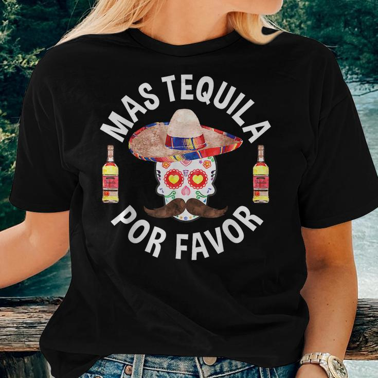 Mas Tequila Por Favor Cinco De Mayo Women T-shirt Gifts for Her
