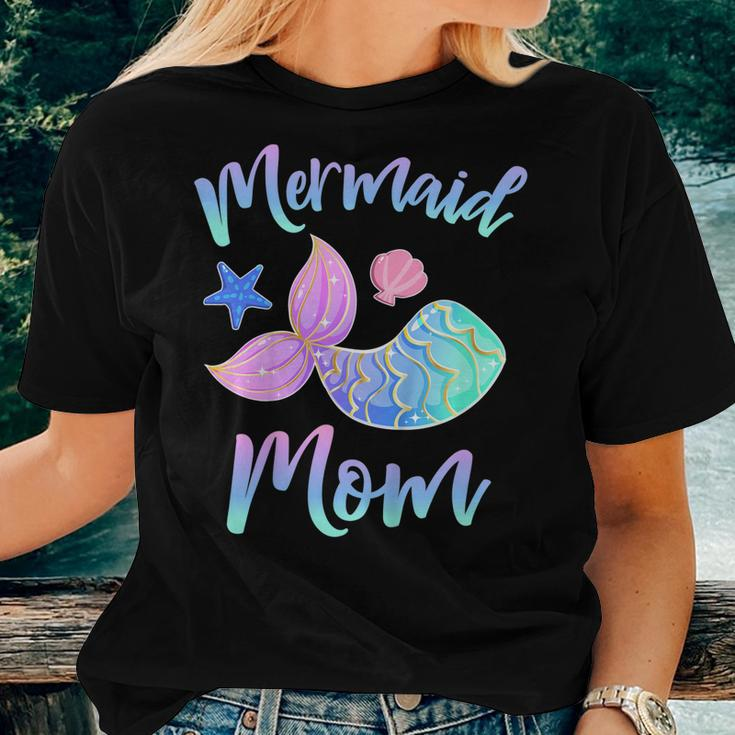 Mermaid MomShirt Birthday Squad For Women Girls Women T-shirt Gifts for Her