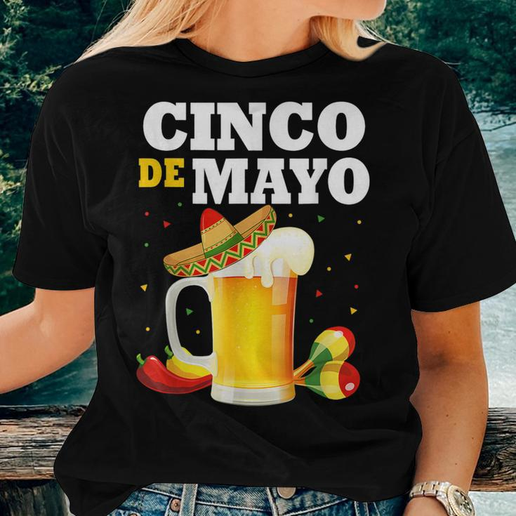 Mexican Beer Glasses Cinco De Mayo Outfits For Men Women Women T-shirt Gifts for Her