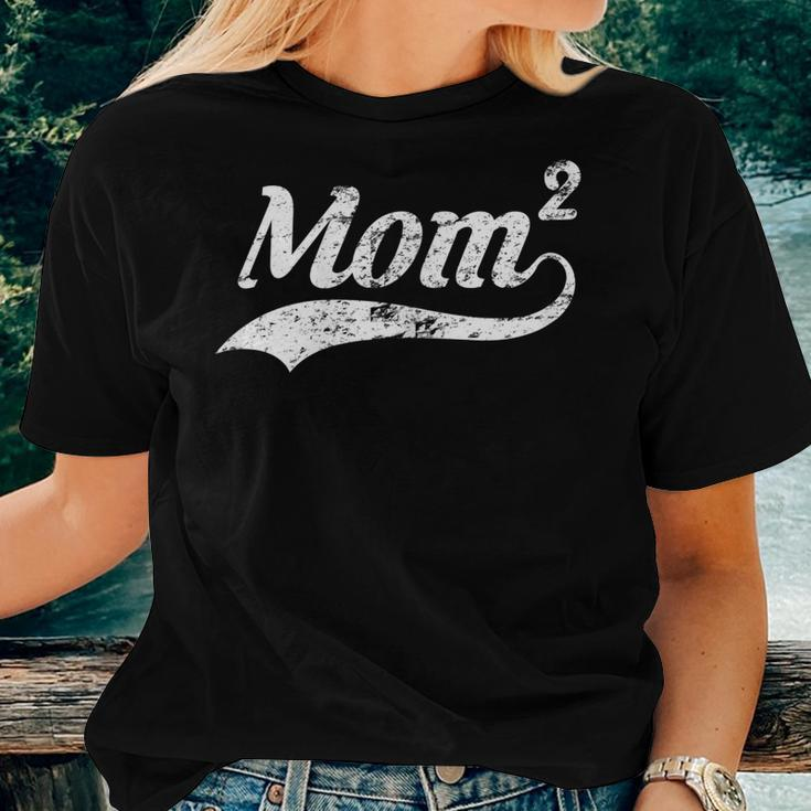 Mom Of 2 Mother Of Two Kids Mama Mom2 Women T-shirt Gifts for Her