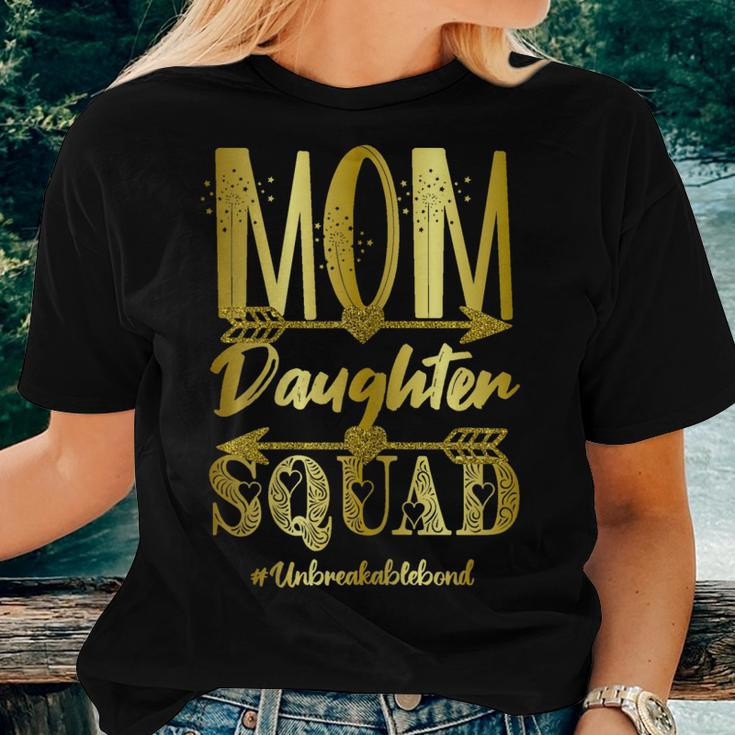 Mom Daughter Squad Unbreakablenbond Happy Cute Women T-shirt Gifts for Her