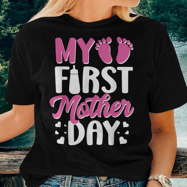 Being Mom My First As A Mommy Women T-shirt Gifts for Her