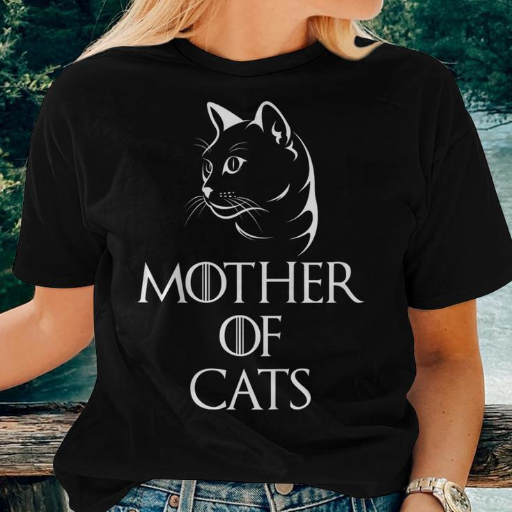 Mother Of Cats Cat Lover Tee Women T-shirt Gifts for Her