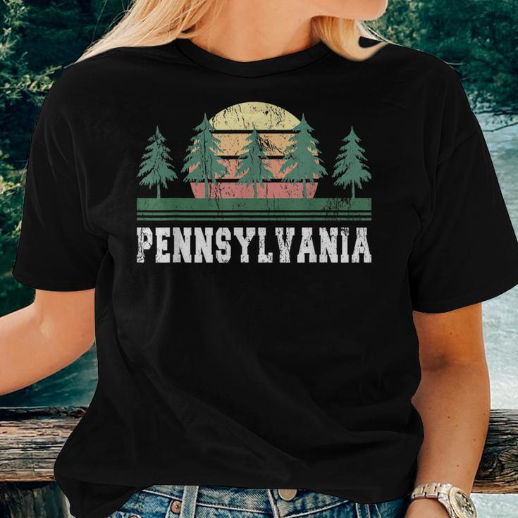 Pennsylvania Retro Vintage Men Women Kids Women T-shirt Gifts for Her
