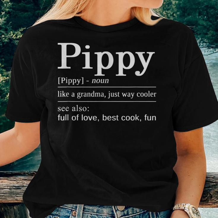 Pippy Best Grandma Ever For The Best Grandmother Women T-shirt Gifts for Her