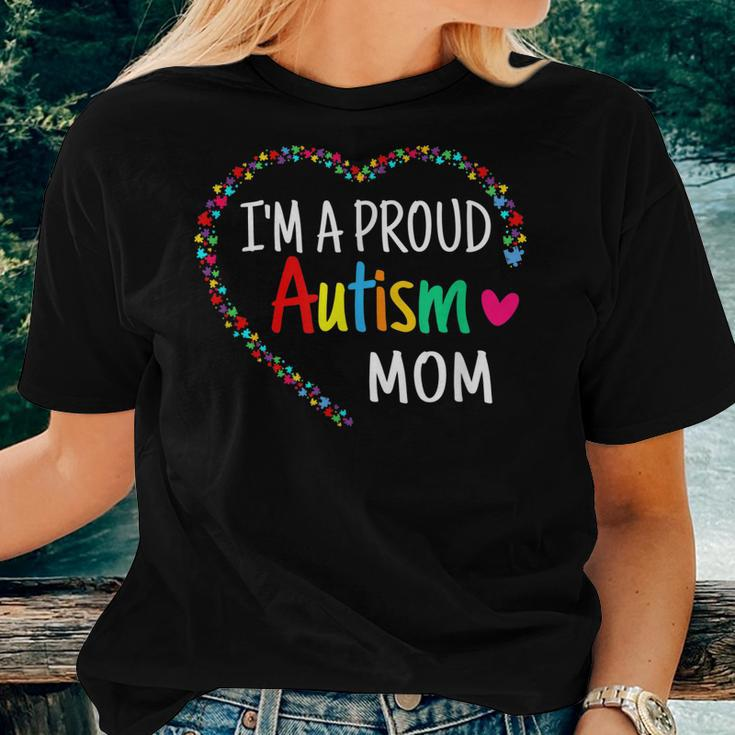 Im A Proud Autism Uncle Mom Women Autism Awareness Women T-shirt Gifts for Her