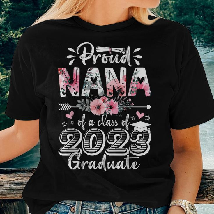 Proud Nana Of A 2023 Graduate Class Of 23 Women T-shirt Gifts for Her