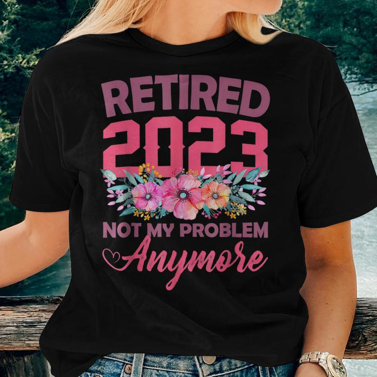 Retired 2023 Retirement For Women 2023 Cute Pink Women T-shirt Gifts for Her