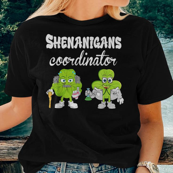 Shenanigans Coordinator Teacher St Patricks Day Shenanigans V2 Women T-shirt Gifts for Her