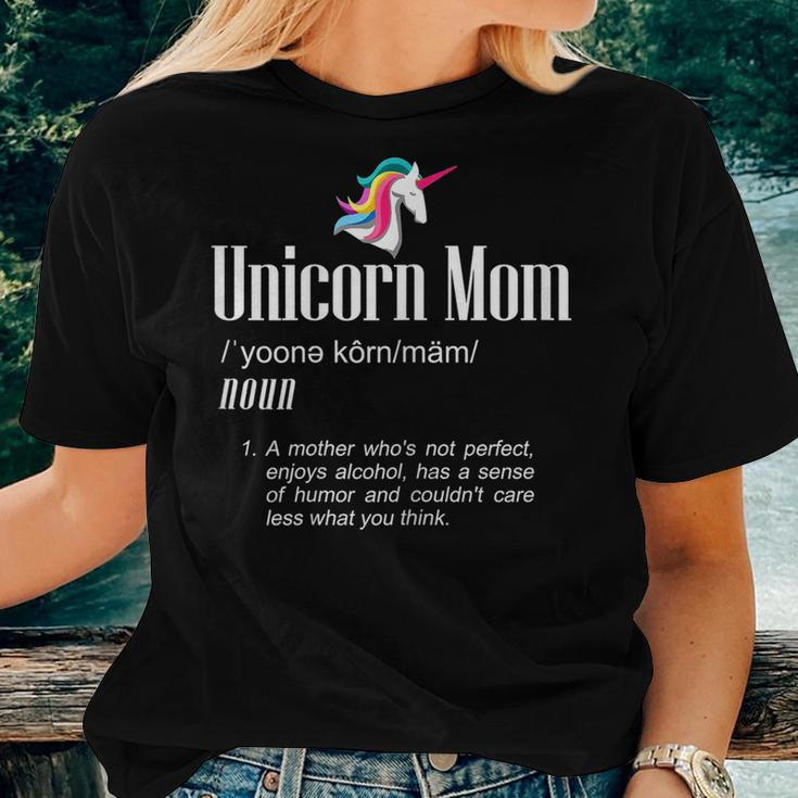 Shirts- Unicorn Mom Tshirt Women T-shirt Gifts for Her