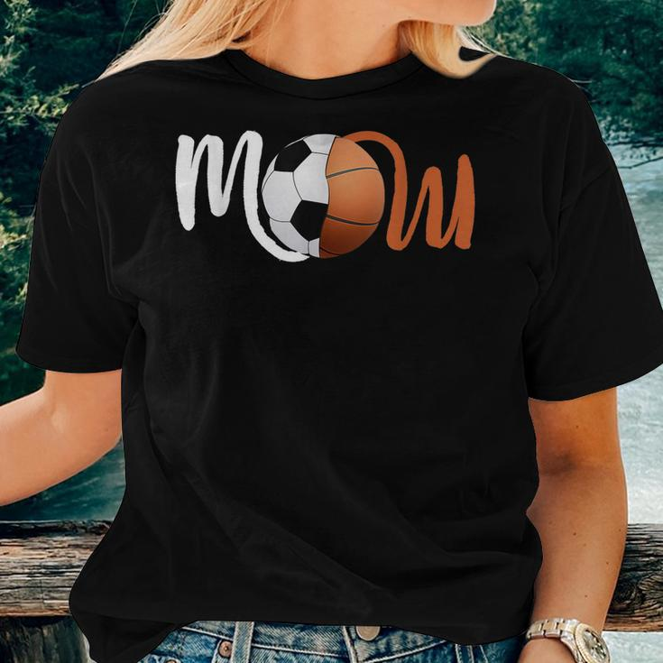 Soccer Basketball Mom Of Player For Women T-shirt Gifts for Her