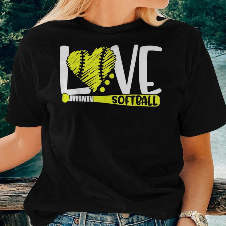 Softball Graphic Saying For N Girls And Women Women T-shirt Gifts for Her