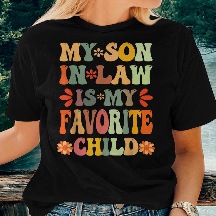 My Son In Law Is My Favorite Child Mother-In-Law Women T-shirt Gifts for Her