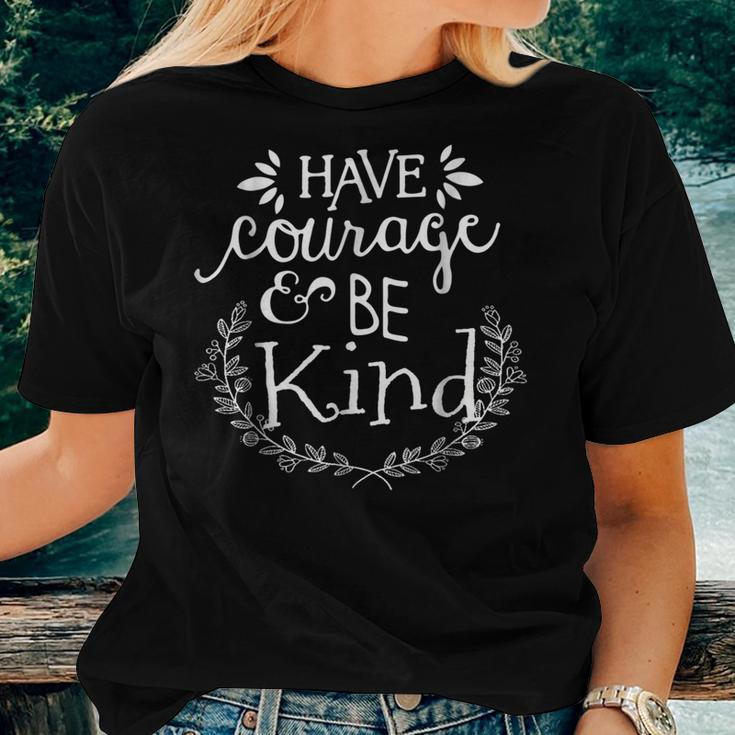Unity Day Orange Tee - Have Courage And Be Kind Women T-shirt Gifts for Her