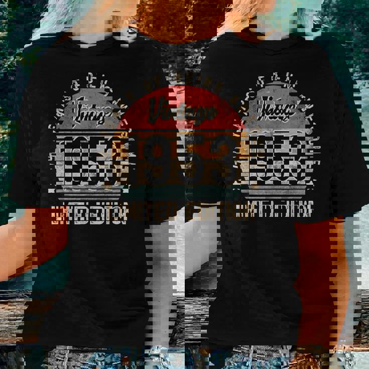 Vintage 1953 70 Year Old For Man Woman 70Th Birthday Women T-shirt Casual Daily Basic Unisex Tee Gifts for Her Vintage 1953 70 Year Old For Man Woman 70Th Birthday Women T-shirt Casual Daily Basic Unisex Tee Gifts for Her