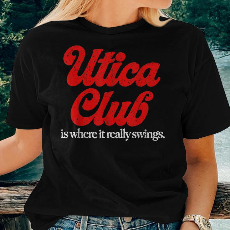 Vintage Utica Club Vintage Beer Lover Gift Women T-shirt Gifts for Her