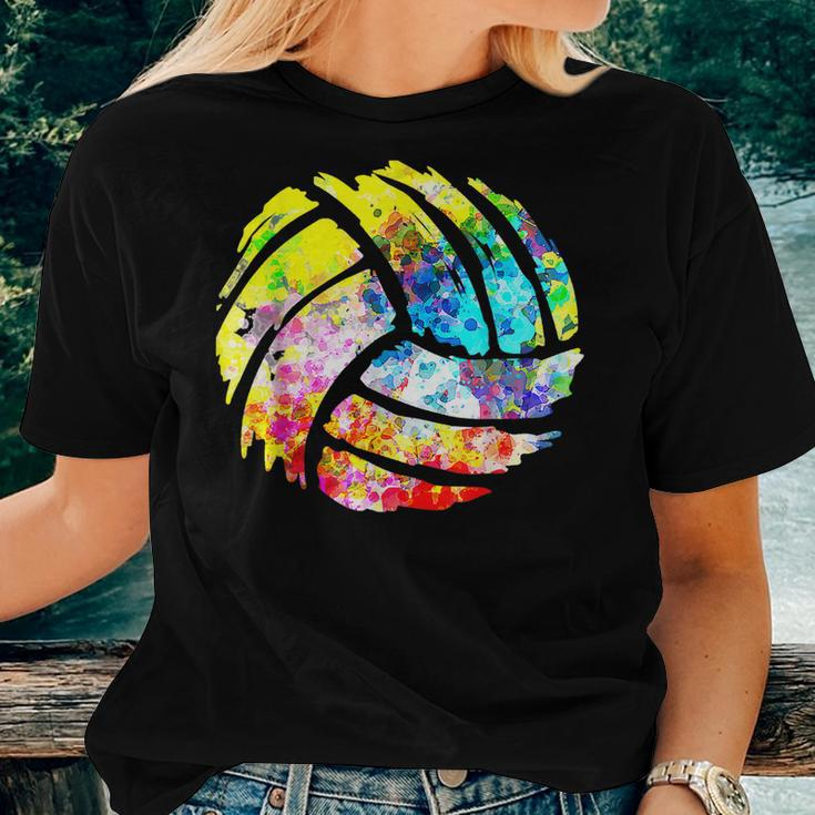 Volleyball For Dad Mom Player Coach Women T-shirt Casual Daily Basic Unisex Tee Gifts for Her