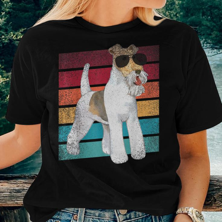 Wire Hair Fox Terrier Dog Mom Dad Clothing Women T-shirt Gifts for Her