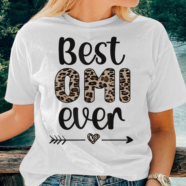 Best Omi Ever Omi Grandmother Proud Omi Grandma Women T-shirt Gifts for Her