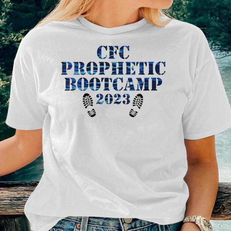 Womens Cfc Prophetic Bootcamp 2023 Women T-shirt Gifts for Her