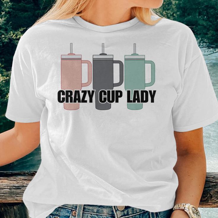 Crazy Cup Lady Stanley Graphic Tee Small / Yellow