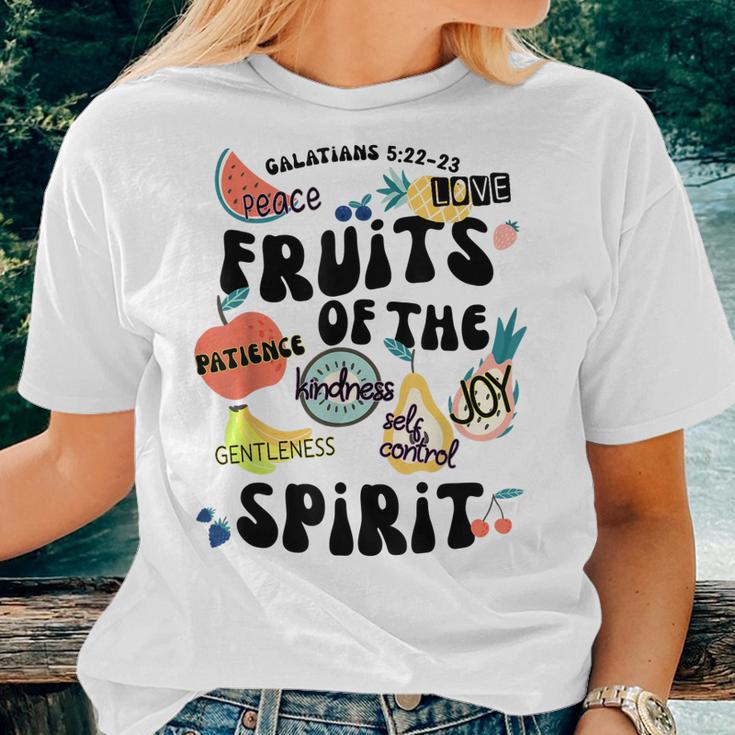 Fruits Of The Spirit Galatians 522-23 Bible Verse Christian Women T ...