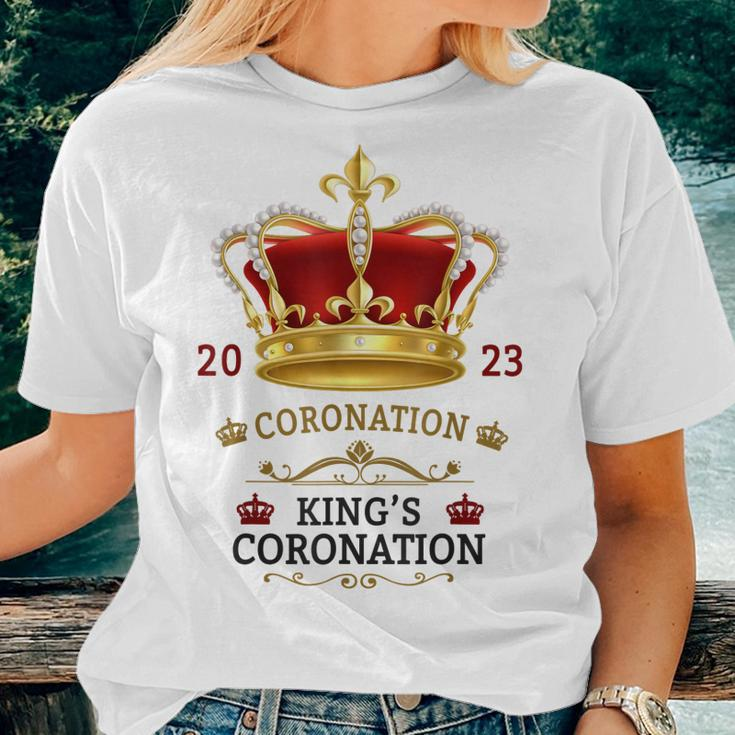Kings Coronation 2023 Idea For Women & British Coronation Women T-shirt Gifts for Her