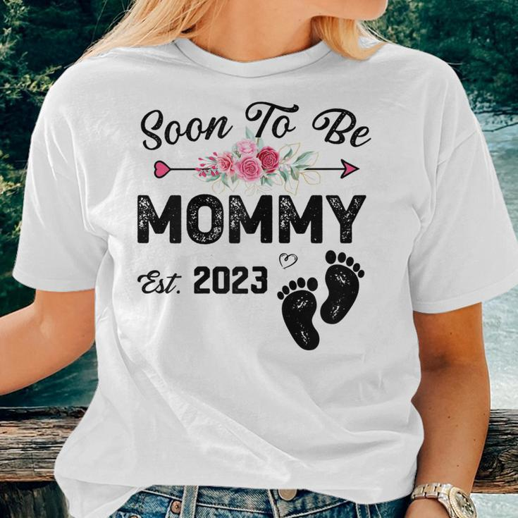 Soon To Be Mommy 2023 First Time Mom Pregnancy Women T-shirt Gifts for Her