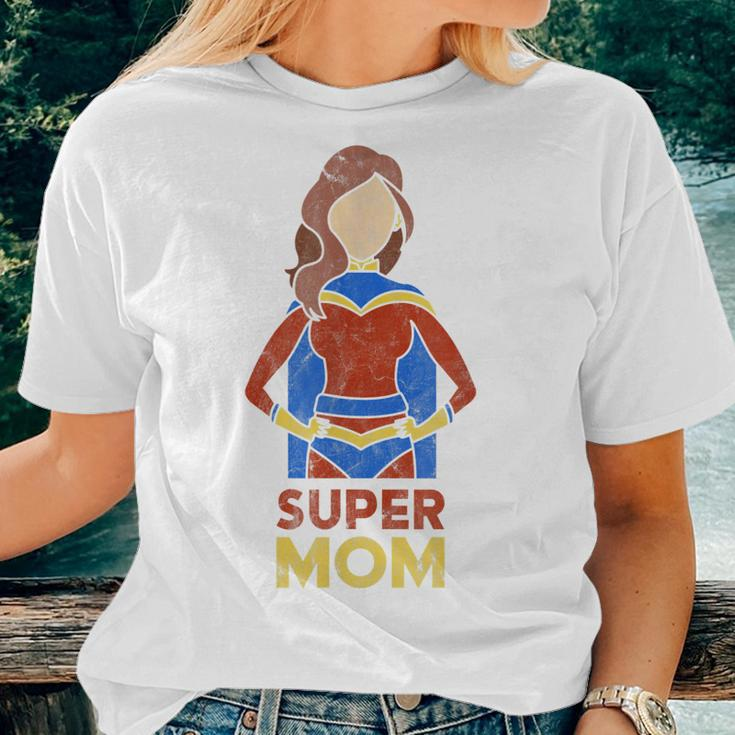 Super Mom Women From Son Mommy Mama Women T-shirt Gifts for Her