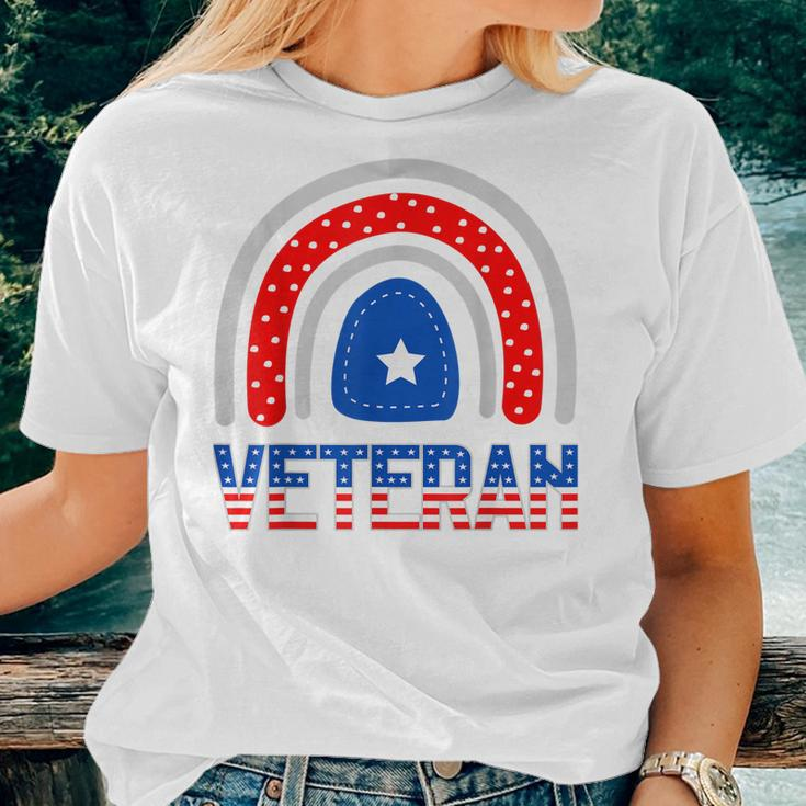 Veterans Day Veteran Appreciation Respect Honor Mom Dad Vets V2 Women T-shirt Gifts for Her