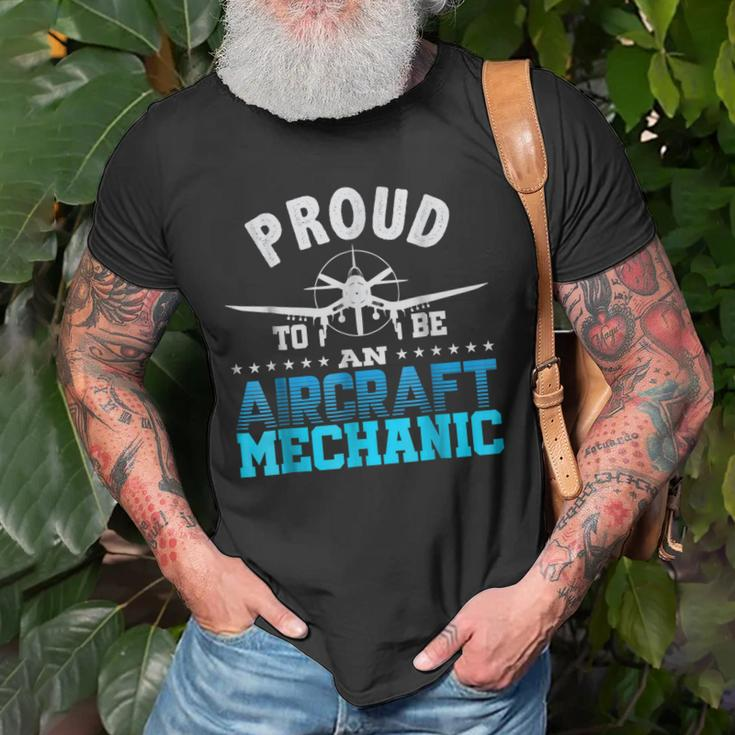 Aircraft MechanicAirplane Aviation Engineer Gift Old Men T-shirt Gifts for Old Men