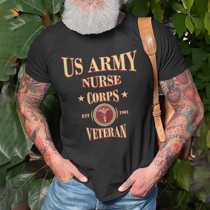 Army Nursing Army Nurse Veteran Military Nursing Gift Gift For Womens Old Men T-shirt Gifts for Old Men