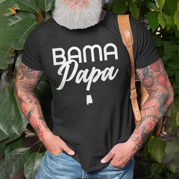 Bama Papa Alabama Dad Grandpa Old Men T-shirt Gifts for Old Men
