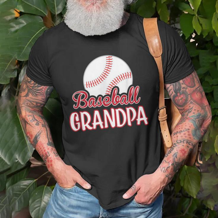Baseball Grandpa Birthday Gift For GrandpaFathers Day Gift For Mens Old Men T-shirt Gifts for Old Men