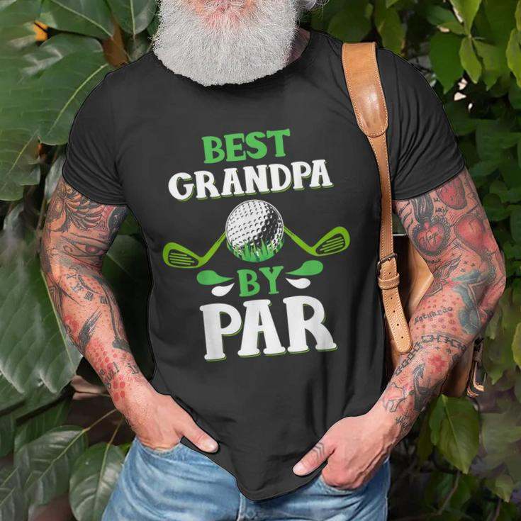 Best Grandpa By Par | Golfing For Grandpa Old Men T-shirt Gifts for Old Men