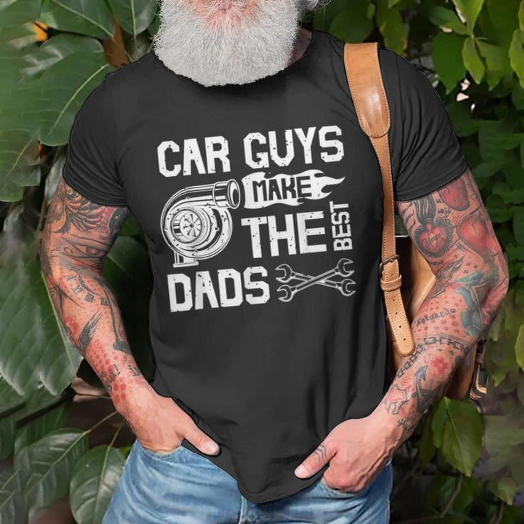 Car Guys Make The Best Dads Fathers Day Mechanic Dad Old Men T-shirt Gifts for Old Men