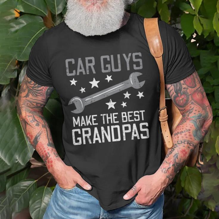 Car Guys Make The Best Grandpas Garage Auto Mechanic Men Gift For Mens Old Men T-shirt Gifts for Old Men