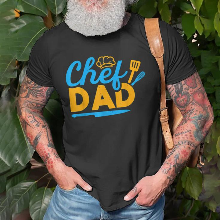 Chef Dad Sous Chefs Culinary Kitchen Cooking Lovers Old Men T-shirt Gifts for Old Men