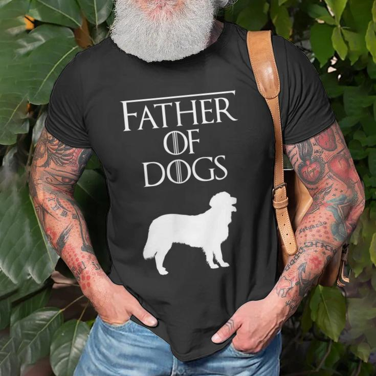 Father Of Dogs Cute Gifts For Dog Daddy Fathers Day Gift Old Men T-shirt Gifts for Old Men