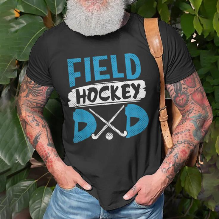Field Hockey Dad Funny Hockey Player Gift For Mens Old Men T-shirt Gifts for Old Men