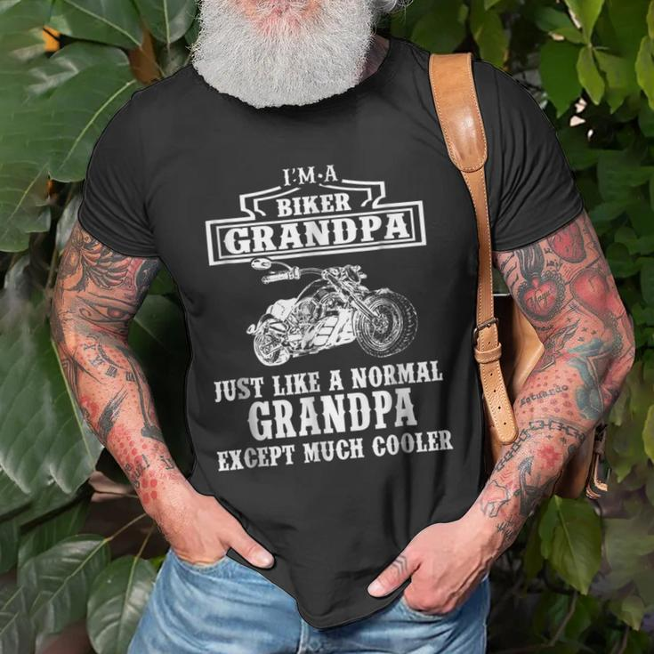 Funny Biker Grandpa Lover Quotes Gift Motocycle Old Men T-shirt Gifts for Old Men