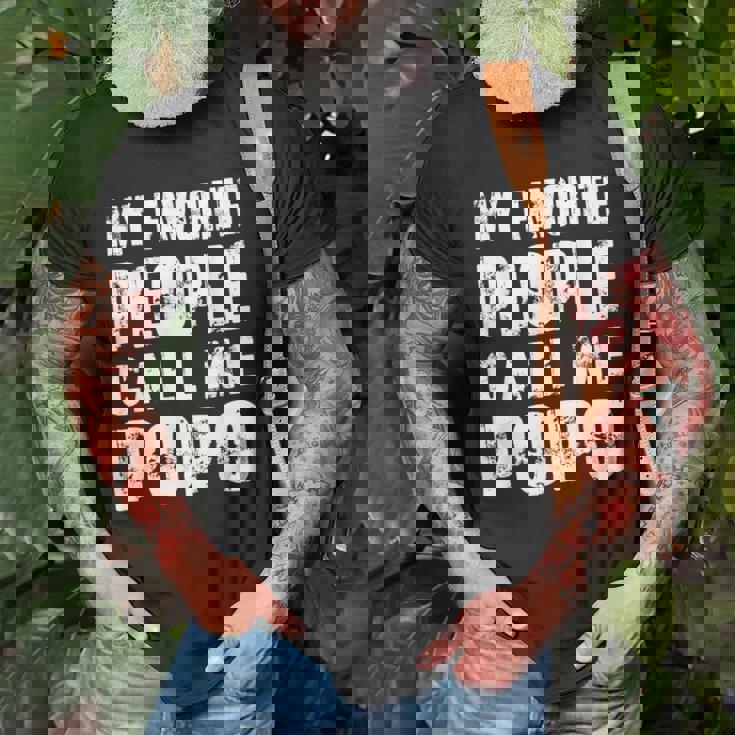 Grandpa Gifts Dad Gifts My Favorite People Call Me Popo Gift For Mens Old Men T-shirt Gifts for Old Men Grandpa Gifts Dad Gifts My Favorite People Call Me Popo Gift For Mens Old Men T-shirt Gifts for Old Men