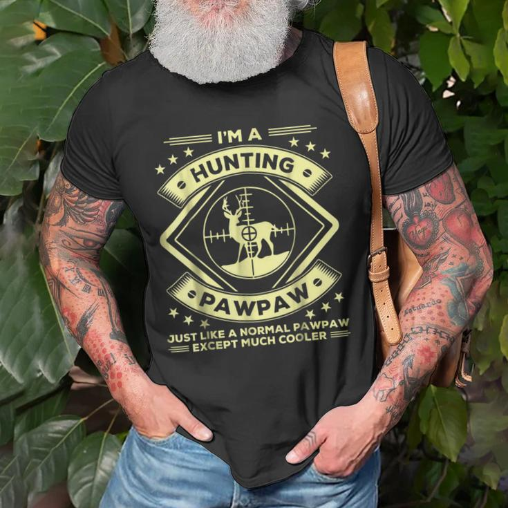 Hunting Paw Paw Funny Hunter Gifts Grandpa Old Men T-shirt Gifts for Old Men