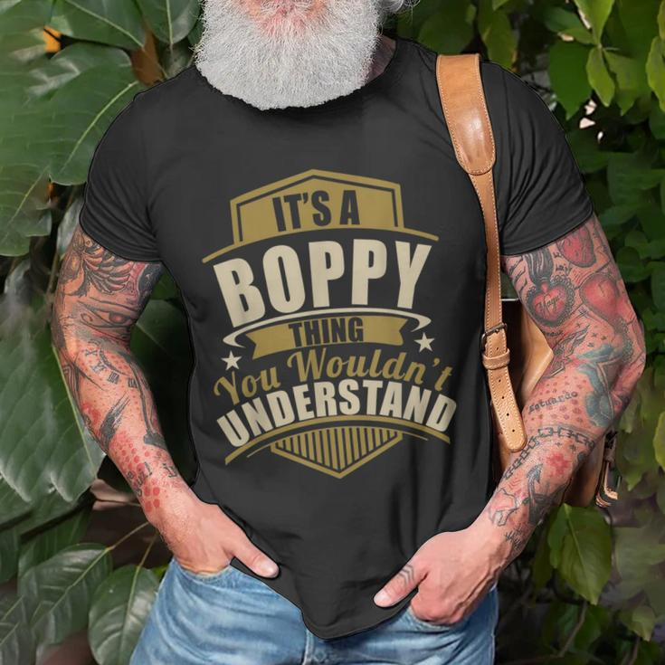 Its A Boppy Wouldnt Understand Xmas Grandpa Gift For Mens Old Men T-shirt Gifts for Old Men