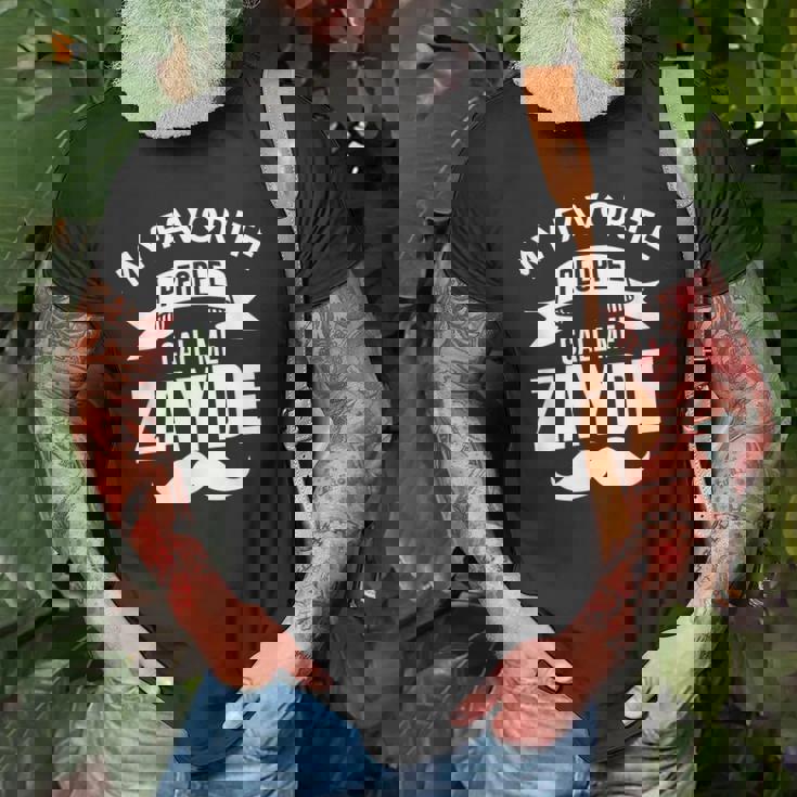 Jewish Grandpa Gift My Favorite People Call Me Zayde Gift For Mens Old Men T-shirt Gifts for Old Men