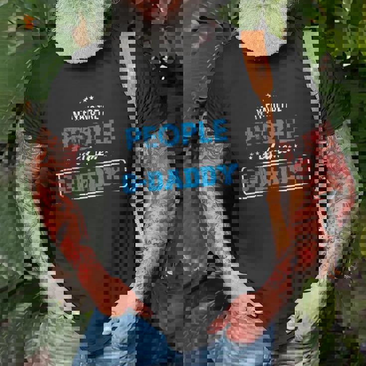 My Favorite People Call Me Gdaddy Vintage Grandpa Old Men T-shirt Gifts for Old Men