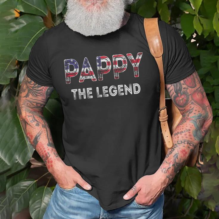 Pappy Patriotic Grandpa Fathers Day 4Th Of July Gift Idea Gift For Mens Old Men T-shirt Gifts for Old Men