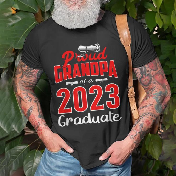 Proud Grandpa Of A Class Of 2023 Graduate Gifts Senior 23 Old Men T-shirt Gifts for Old Men